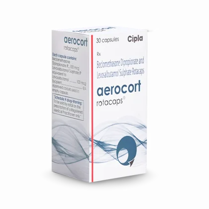 Aerocort Rotacaps 100 mcg + 100 mcg