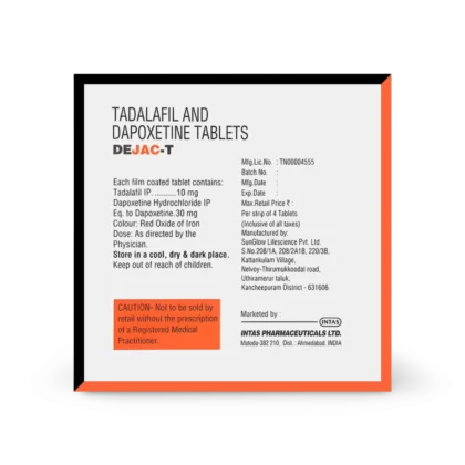Dejac-T 10 Mg+30 Mg Tablet image 2