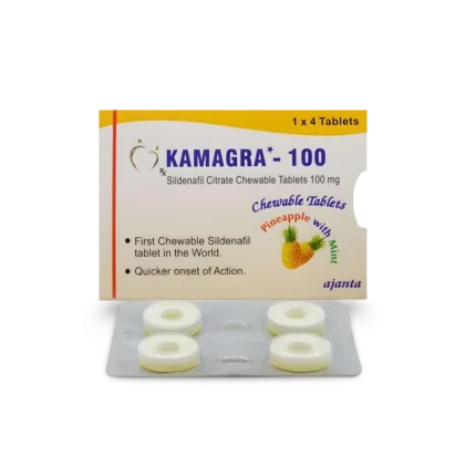 Kamagra Polo 100 Mg Tablets (Pineapple and Mint)