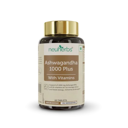 Neuherbs Ashwagandha 1000 Plus Tablets image 2